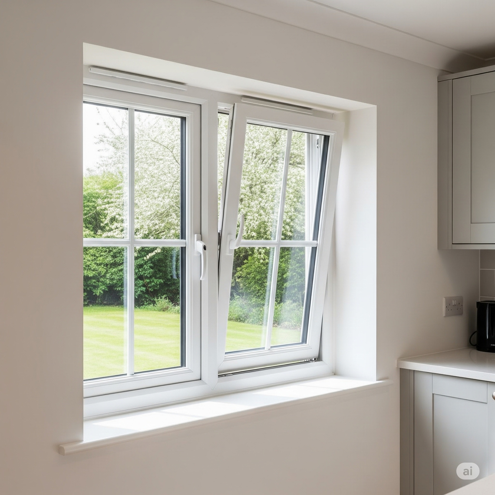 Jendela UPVC Casement